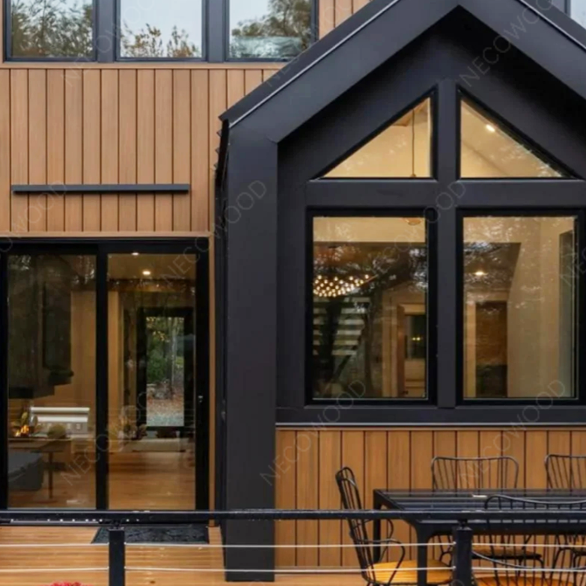 NECOWOOD lancerer næste generations udendørs træ-look beklædningssystem