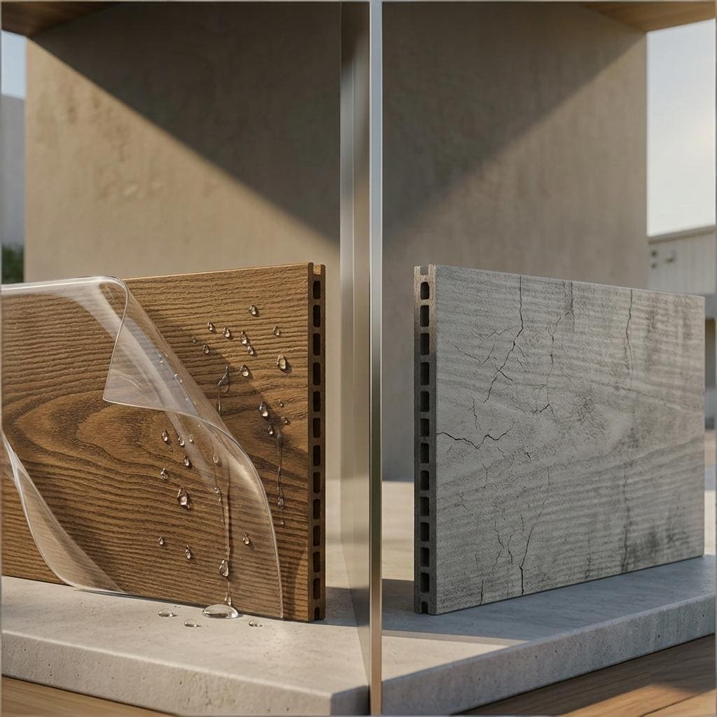 Bryd den 10-årige fade-cyklus: Hvorfor arkitekter skifter fra standard WPC til Necowood® ASA-afskærmning