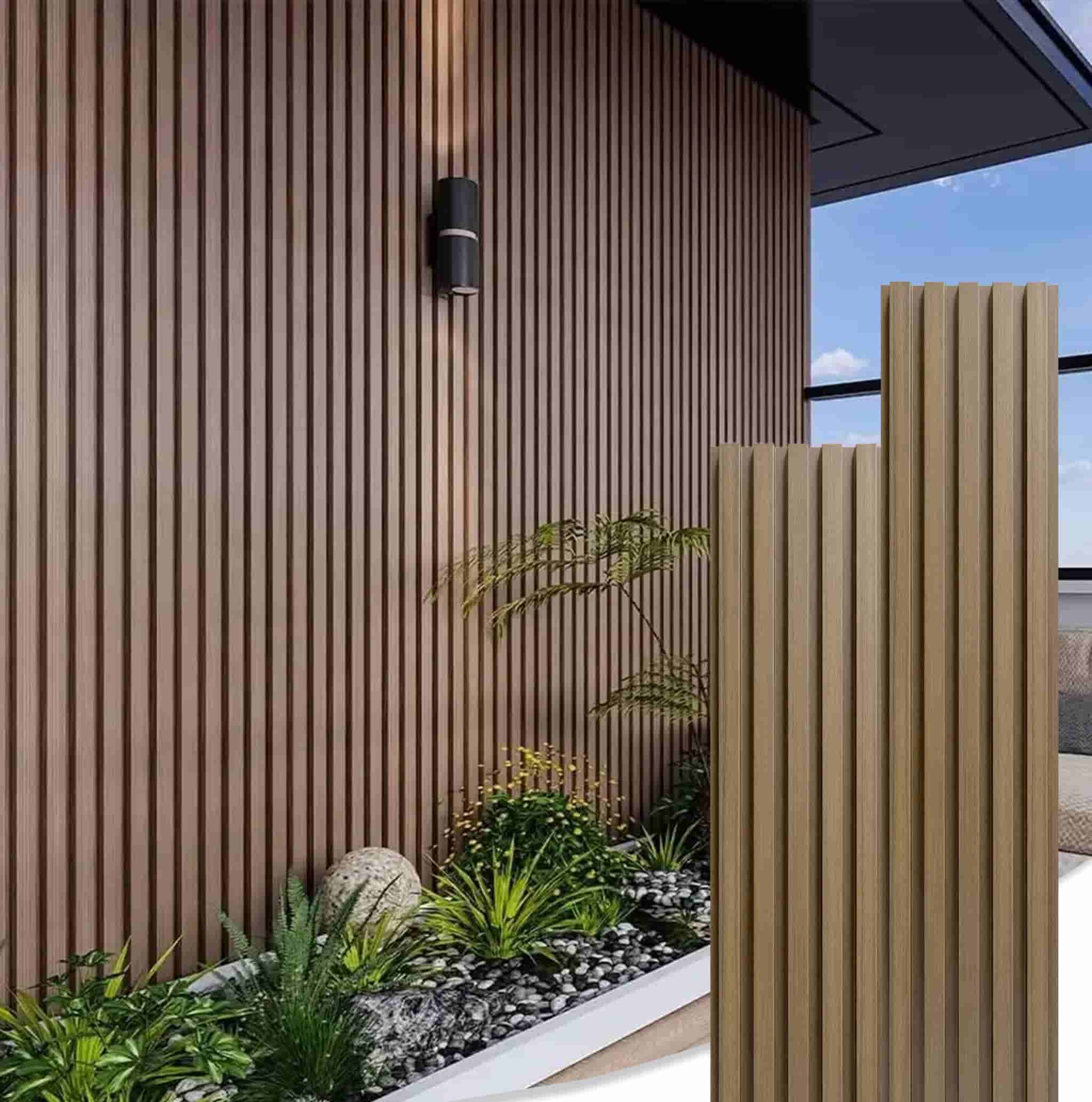 Necowood ASA Vægbeklædning UV-resistente paneler